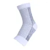 Chaussettes de sport chaussette de sport anti-fatigue bracelets de cheville manchon de compression soulager le gonflement femmes hommes anti-fatigue chute de la cheville