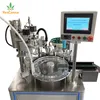 Machine de remplissage et de capsulage automatique à haute efficacité 0,2-5 ml, meilleure cartouche d'huile liquide, facile à utiliser, pour l'électronique à huile épaisse avec chauffage