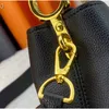 10A handbag Designer women Tote bag Mini Black wallet Python leather fashion Shoulder Clutch bag Vintage clamshell V logo Crossbody purse 21CM classic handbags