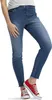 No Nonsense Women's Frayed Edge Denim Leggings