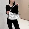 Shoulder Bags Evening Bags Korean Casual Hobos For Womens Luxury Designer Handbags Purses 2023 In Polyester Embossed Small Underarm Cloth Shoulderblieberryeyes