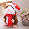 Plush Dolls Talking Hamster Toys S Talk Sound Record Upprepa fylld Animal Kawaii Toy for Children Kid Xmas Gift 231117