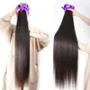 Lace Wigs Bone Straight Brazilian Hair Weave Human Bundles 28 30 32 Inch 100 Raw Virgin Remy 3 4 Weft 230417