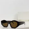 Ny modedesign Cat Eye Solglasögon Square147s Acetatram Enkel och populär stil mångsidig utomhus UV400 -skyddsglasögon