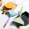 Autres outils de cuisine Cuisson Résistant aux hautes températures Sile Fond plat Spata Bouche large Pelle Pizza Vente en gros Lx3239 Drop Delivery Dhkv8