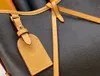 Mulheres Designer Crossbody Carryall Bolsa de Ombro de Alta Qualidade Cross Body Clássico Marrom Couro Genuíno Médio Grande Tote Senhoras Pequena Carteira M46203 M46197 Sling Bag