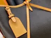 Kvinnor Designer Crossbody CarryAll Axel Bag Högkvalitativ Cross Body Classic Brown äkta läder Medium Stora Tote Damer Small Plånbok M46203 M46197 Slingväska