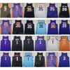 Valley City Kevin Durant Maillots de basket-ball 35 gagnés Devin Booker 1 Bradley Beal 3 Déclaration respirante entièrement cousue pour les fans de sport équipe noir blanc violet hommes vente