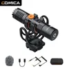 Microphones Comica VM10 PRO Professional Video Microphone with Shock Mount Gain Control and Deadcat for iPhone Android 231117