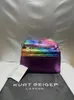 Kvällspåsar Kurt G London Multicolored Patchwork Crossbody for Women UK Brand Designer Fashion Trend Handbag Pu Shoulder Bag 230417