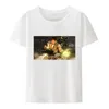 Camisetas masculinas Fighters Street 5 Personagens Ryu Cotton T-shirts Game Battle Style Roupas Masculinas