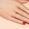 Anéis de banda mulheres anel clássico 316L anéis de aço inoxidável ouro cor incrustação zircão anel de casal para mulheres e homens casamento moda jóias aa230417