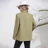 Costumes pour femmes Blazer Coat 2023 BIG BRAND MANDE FULLE SIMPLE POINT POINT CASSET Spring S 230418