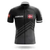 Racing Jackets Power Band Denemarken National Only Short Sleeve Cycling Jersey Summer Wear Ropa Ciclismo