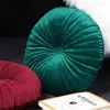 Pillow Holland Velvet Round Pumpkin Seat Waist Back Sofa Wheel Core Home Textile Decoration Tatami