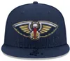 New Orleans''Pelicans''Ball Caps Casquette 2023-24 unisex mode katoenen baseball cap snapback hoed mannen vrouwen zonnehoed borduurwerk lente zomer cap groothandel a15