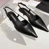 2023 Womens Shoes Dress Shoe Heels Sandaler Sneakers Party Boots Top Designer High Heel Ballet Luxury Red Leather Flat Ladies Work Wedding 35-40 Heatssko With Box -K327