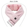 Fashion Face Masks Neck Gaiter USB Heating Scarf Electric Warm Intelligent Rechargeable Heated Warmer With 3 Levels For Women And y231117