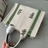 Premium Ladies Handbag Shopping Bag Fashion Linen Large Beach Bag1 Luxury Designer Travel Messenger Shoulder Bag0 Wallet