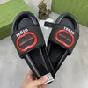 Size 38-43 Men's Designers Slippers Women G1921 Interlocking Slides Flats Platform Sandal Rubber Mules Flip Flops Thick Bottom Double G Beach Shoes Loafer Slider