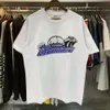 Diseñador Ropa de moda Camiseta de lujo para hombre Camisetas casuales Moda Trapstar Baloncesto London Shooter Imprimir Algodón de alta calidad Doble hilo suelto Camiseta de manga corta