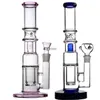 Gravity Glass Bong Hookahs Recycler DAB Rigs Rookaccessoire Waterpijpen Unieke waterpijpen met 14 mm kom