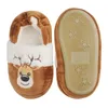 Slipper Toddler Girl Slippers for Boy Winter Plush Warm Cartoon Santa Claus Deer Christmas Gifts Children Home Shoes Little Kid Footwear 231117