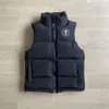 Men's Vests Light Trapstar Men Jacket Designer Warm Plus Veet Embroidered Windproof Ladies Gradient Vest High Street Style Variety