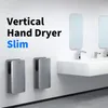 Suszarki rąk Aike Automatyczna suszarka do strumienia łazienki z filtrowaną pionową ścianą HEPA Smulm Compact Sight Prędkość 14001750W 231118