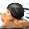 水泳キャップ大人水泳帽子男性女性長い髪の防水水泳プールキャップ耳を保護する大きなナチオンバッドマットシリコンダイビングハットP230418