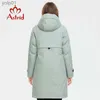 Damen-Daunenparkas Astrid 2022 Winterjacke Damen-Parkas mit Kapuze locker warm dick Bio-Fluff dick modischer Mantel hochwertiger Fe-MantelL231118