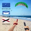 Kite Accessoires Nieuwe Hoge Kwaliteit 2.5m Groene Dual Line Parafoil Kite WithFlying ToolsPower Braid Zeilen Kitesurf Rainbow Sports BeachL231118