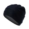 Плавательные шапки 1 шт. Женская плавательная шапка высокая упругая нейлоновая плавательная шапка для взрослых пляжные шляпы бесплатно размер спечатаны с большим количеством волос.