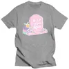 Men's T Shirts RIP Your Rules K-12 Top Pastel Rest In Peace Gravestone Premium T-Shirt 2023 Fashion Cotton Slim Fit