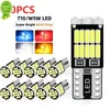 2/6/10/20/30/40/50/50pcs T10 W5W 194 501 LED Canbus Brak błędu Wewnętrzne Światło T10 26 SMD 4014 Chip Pure White Instrument Lights B