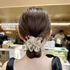 Platinum Siya's Same Distant Love New Large Intestine Hairband Ins Style Hair Rope High Grade Feeling Headrope Durable Rubber Band