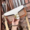 Vintage luxo mulheres embreagem tabby bolsa de ombro tote hobo couro genuíno baguete saco homens designer clássico flap bolsas crossbody viagem senhora bolsa mensageiro sacos