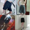 Damen Shorts Rimocy Übergroße Sommershorts für Frauen Koreanische Hohe Taille Lose Kurze Hosen Frau All-Match Einfarbige Shorts Damen 5XL 230417