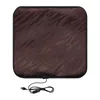 Pillow Dining Seat S Set Of 4 Car Heating Pad Office For Leather Home Suitable Straps