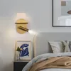 ウォールランプwandlamp creatieve led nachtkastje slaapkamer leeslamp achtergrondverlichting met schakelaar