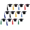 Geschenkwikkeling 12 PCS Mini Leuke afstuderen Cap Party Hoed voor flesdecoratie