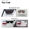 Óculos de sol Polarking Óculos de sol polarizados Multi Color Frame Homens Vintage Clássico Marca Óculos de sol Lente Driving Eyewear para homens / mulheres 278 Q231120