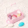 Baby Shower Candy Boxes Rolling Travel Mini Suitcase Shape Present Box Favor Box Wedding Favors Party Reception Cases Candy Package Dh7978