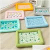 Cat Beds & Furniture Cat Beds Furniture S-Xl Summer Cooling Pet Dog Mat Ice Pad Slee Square Mats For Dogs Cats Kennel Top Quality Cool Dhmf2