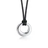 CERCLE DE VIE ETERNITÉ AMOUR KARMA COLLIER SOUVENIR IMPERMÉABLE PENDENTIF COMMÉMORIAL CENDRES COLLIER POUR FEMMES HOMMES BIJOUX DE CRÉMATION Bijoux De ModeCollier Bijoux