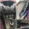 Autoaufkleber für Ford Focus 2012 Innenraum Zentrales Bedienfeld Türgriff 3D5D Kohlefaser Aufkleber Aufkleber Auto Styling Accessorie33 Dhgp2