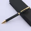 Luxe 801 roestvrijstalen pijlschrijven schrijven Ballpoint Student Gold Ball Point Stationery Office School Supplies