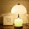 Table Lamps ODIFF Modern Simple Bedroom Bedside Lamp Living Room Desk Decorative Wedding Glass Warm Nursing Light