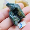 Figurine decorative Natural Gobi Agate Mineral Specimen Crystal Healing Decorazione natalizia Regalo