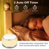 Baby Monitor Camera Desktop White Noise Machine Sleep Sound Machine pour Baby Sleep Soother 7 Couleurs Night Lights 34 Soothing Sounds 230418